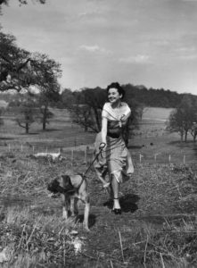 Audrey Hepburn in Richmond Park by Bert Hardy
