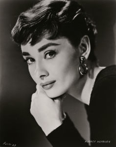 Audrey Hepburn by Bud Fraker, for ‘Sabrina’, Paramount Pictures, 1954