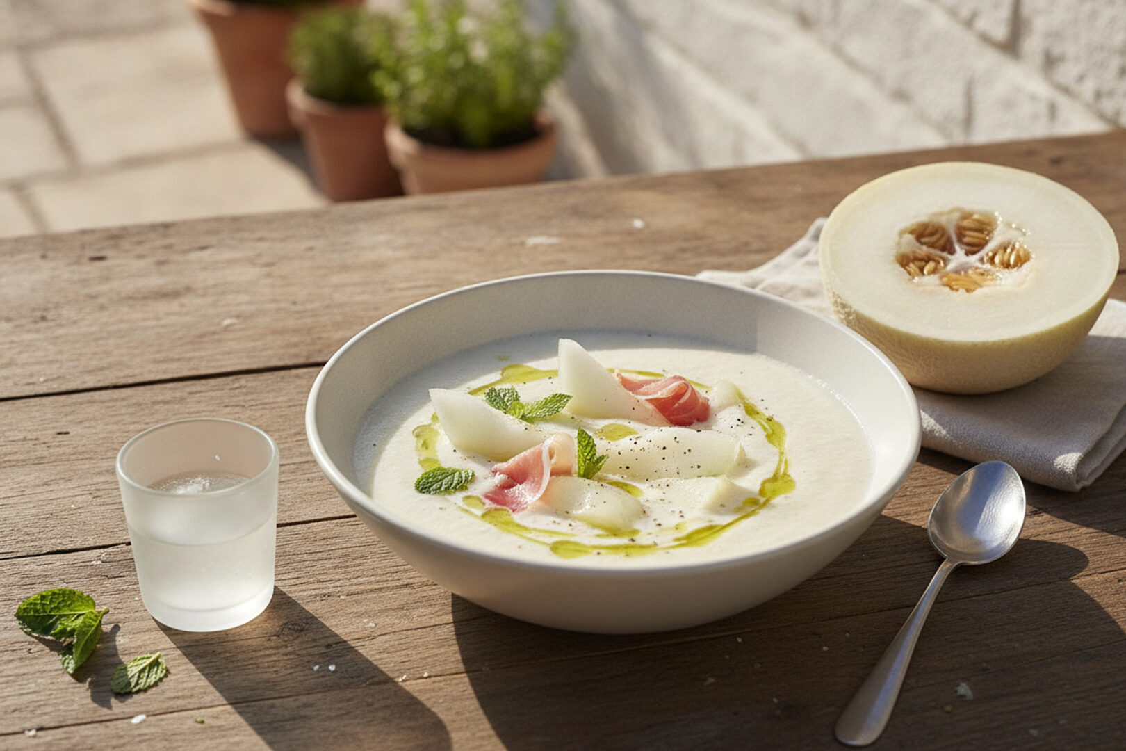 Gazpacho di melone bianco