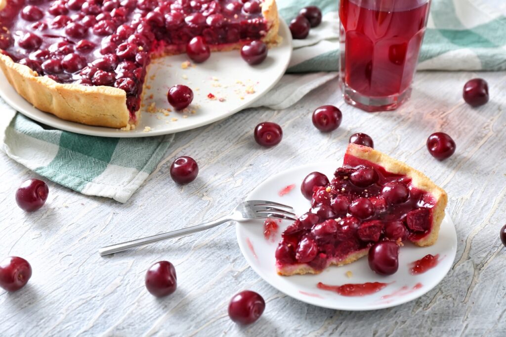 pasta frolla crostata di ciliegie
