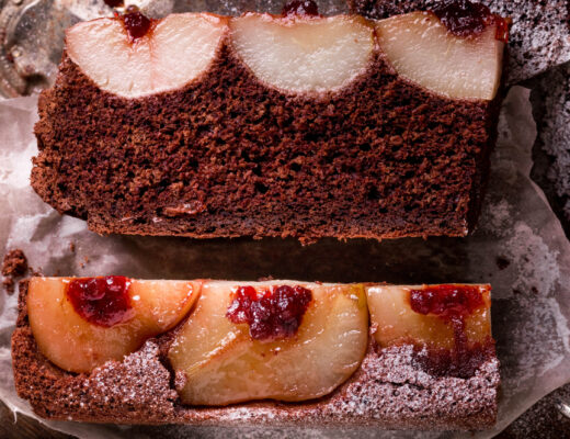 torta rovesciata pere cioccolato
